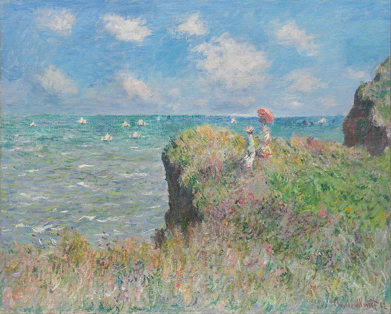 Cliff Path, Morning by Amara Okafor